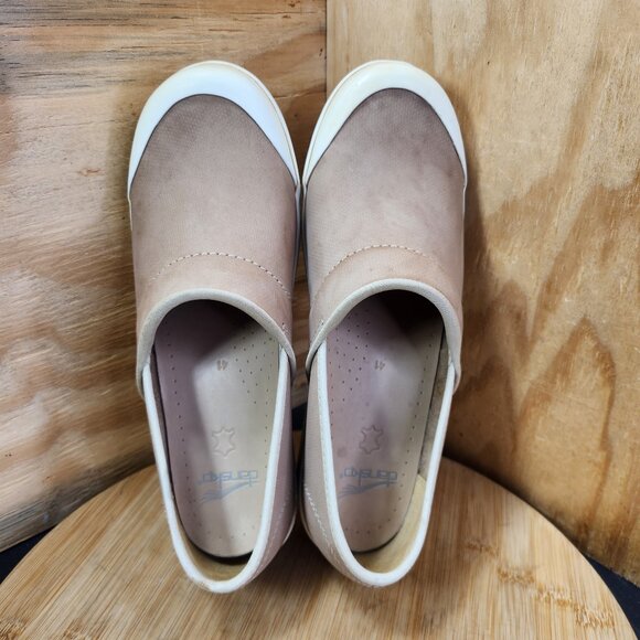 Dansko Leather Nursing Clogs Size 41 US 10.5-11 - Picture 6 of 9